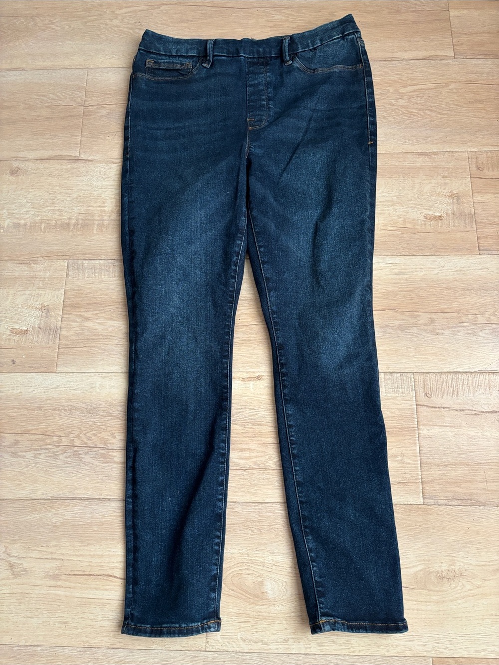 Good American Dark Indigo Skinny Jeans